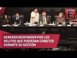 Asamblea Constituyente elimina el fuero para servidores públicos