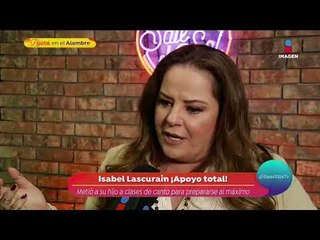 ¡Hijo de Isabel Lascuraín quiere cantar y actuar! | Sale el Sol