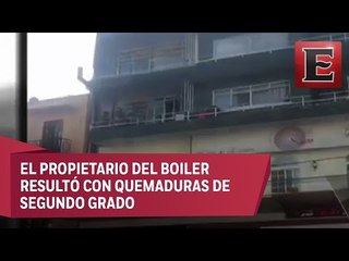 Estalla calentador en la colonia Narvarte por acumulación de gas