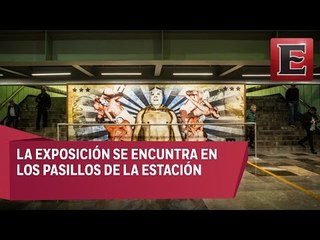 Mitos y Ritos: Exposición Leyendas de la Lucha Libre en metro Guerrero
