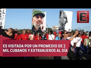 Más de 70 mil visitas a la tumba de Fidel Castro