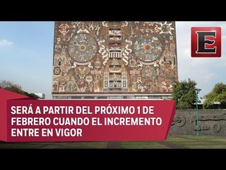 Académicos de la UNAM aceptan incremento salarial del 3.08%