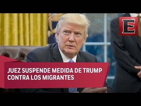 Bloquea juez orden ejecutiva contra refugiados en EU