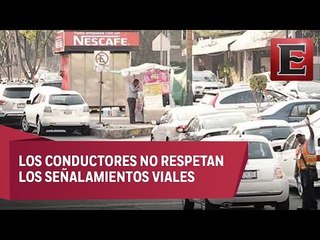 No hay respeto al Reglamento de Tránsito en Jardines del Pedregal