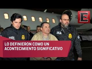 EU agradece a México extradición de El Chapo