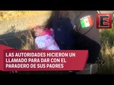 Abandonan a bebé de cinco meses en la México-Querétaro