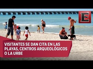 Miles de turistas prefieren Yucatán para recibir el 2017