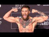 Conor McGregor & Khabib Nurmagomedov Make Weight Ahead Of UFC 229