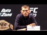 Khabib Nurmagomedov Full Press Conference - Previews Bout Against Conor Mcgregor Ahead Of UFC 229