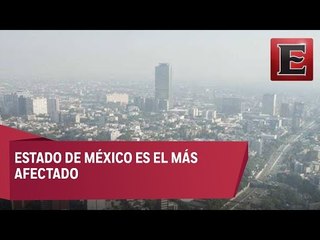 Amanece el Valle de México con mala calidad del aire
