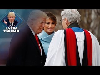 Trump asiste a misa en Washington previo a investidura presidencial