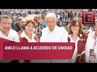 AMLO llama a transformar México sin enemistades