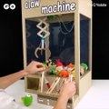 DIY Hydraulic Powered Claw Machine from Cardboard Credit: goo.gl/ar86MM