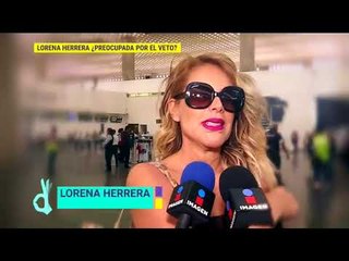 ¿Por qué viaja Lorena Herrera sola sin su esposo? | De Primera Mano