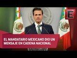 Peña Nieto destaca la unidad nacional de los mexicanos