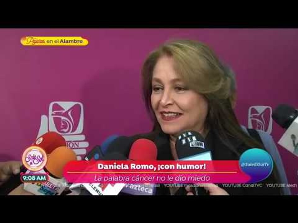 ¡Daniela Romo apoya a Rebecca Jones en su lucha contra el cáncer! | Sale el Sol