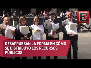 Delegados acuden a la SCJN para impugnar el presupuesto 2017