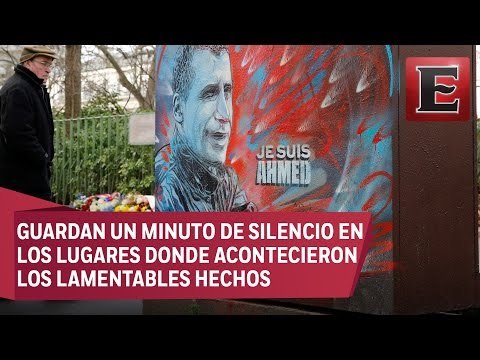Francia recuerda a víctimas de atentados terroristas