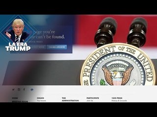 Desaparece la versión en español de la pagina web de la Casa Blanca