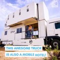 This mobile hotel truck lets you wake up in a new location every day 