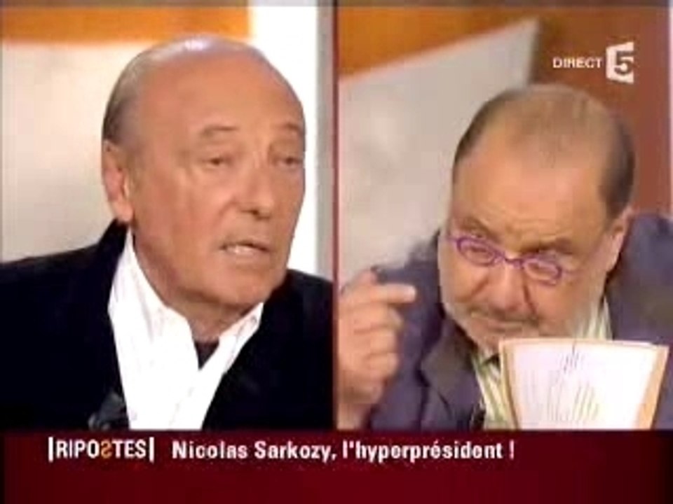 Sarkozy, Hyper président ! Riposte, Moati, Wolton, Szafran