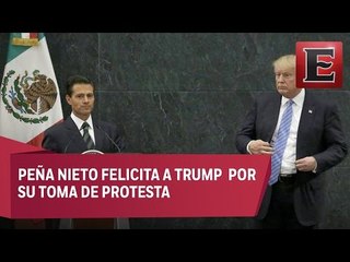Peña Nieto sostiene llamada telefónica con Trump