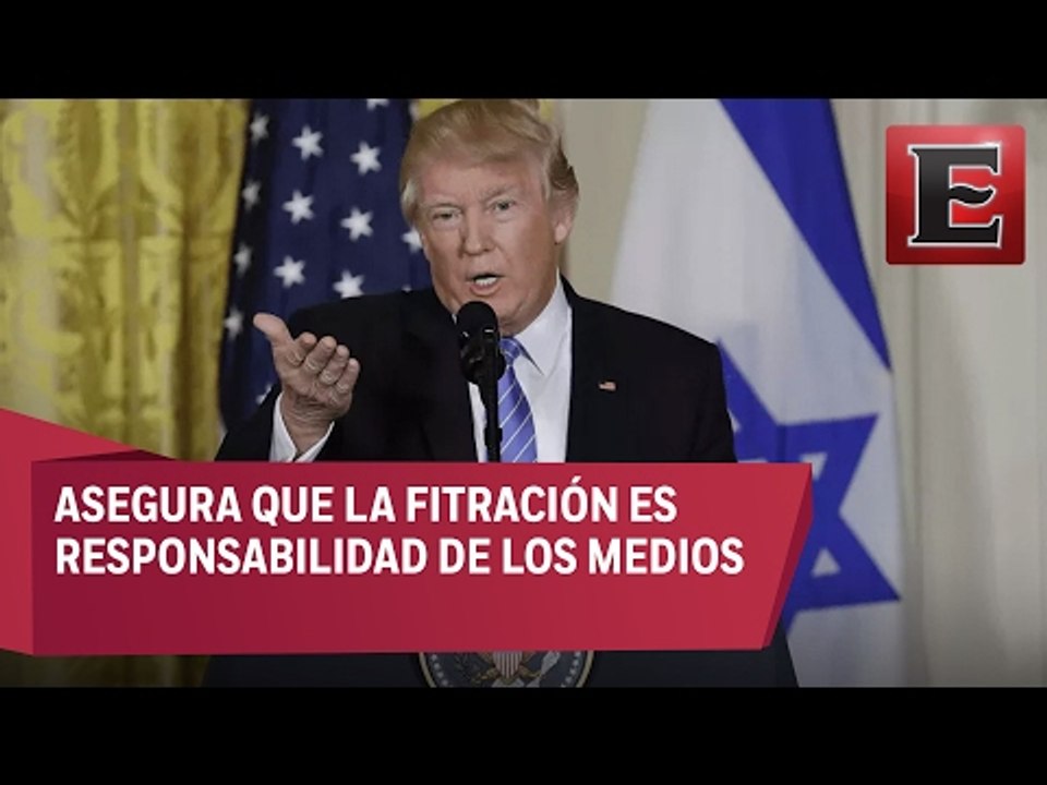 Trump culpa a medios de comunicación por renuncia de Flynn