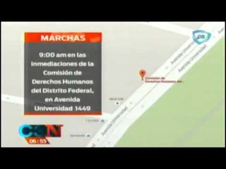 Las marchas para hoy 29 de junio