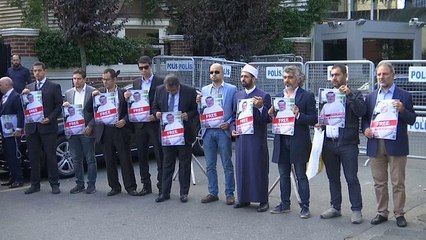 وقفة تضامنية في إسطنبول مع جمال خاشقجي "الصوت المفقود"