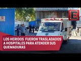 Explosión en empresa harinera de Azcapotzalco deja 8 heridos