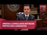 Peña Nieto a Trump: México no cree en los muros y no pagará ninguno