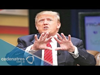 Donald Trump da a conocer su controvertido “plan de inmigración”