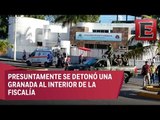 Detalles del ataque armado a la Fiscalía de Quintana Roo