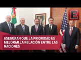 Funcionarios de México y Estados Unidos se reúnen en Los Pinos