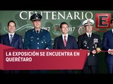 EPN inaugura exposición de las Fuerzas Armadas