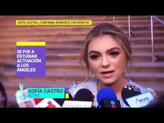 ¡Sofía Castro habla sobre su romance con Diego Boneta! | De Primera Mano