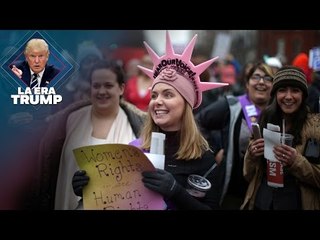 Una gran marcha contra Trump recorre las calles de Washington