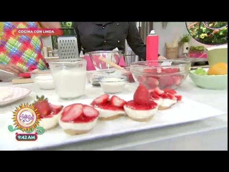 Jueves culposo: ¡delicioso pastel de queso con fresas sin horno! | Sale el Sol