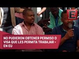Haitianos varados en Nogales piden oportunidades de trabajo