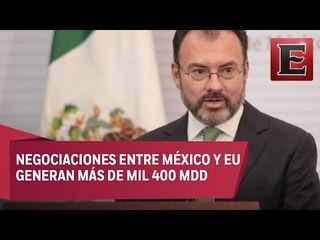 Debemos fortalecer relaciones entre México y EU: Videgaray