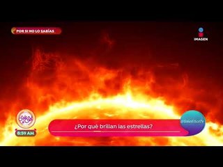 Por si no lo sabías: ¿por qué brillan las estrellas? | Sale el Sol