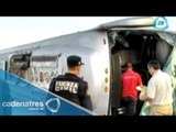Volcadura de autobús en Nuevo León deja varios heridos
