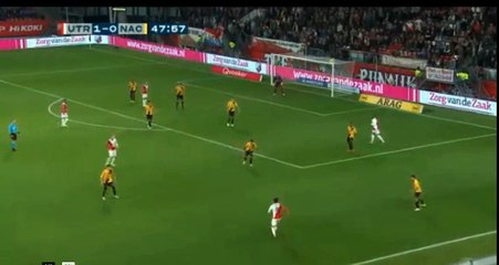 Gustafson Second Goal - Utrecht vs Breda 2-0  05.10.2018 (HD)
