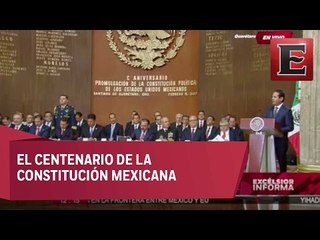 Ceremonia por el Centenario de la Constitución Mexicana