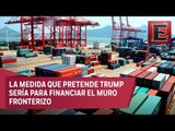 Trump amaga con impuesto del 20% a importaciones de México