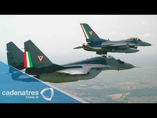 Fuerza Aérea Mexicana festeja con espectáculo aéreo 100 años al servicio de los mexicanos