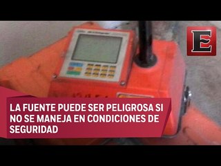 Alerta en seis estados de México por robo de fuente radiactiva