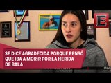 La nadadora Fernanda Armenta se recupera en casa