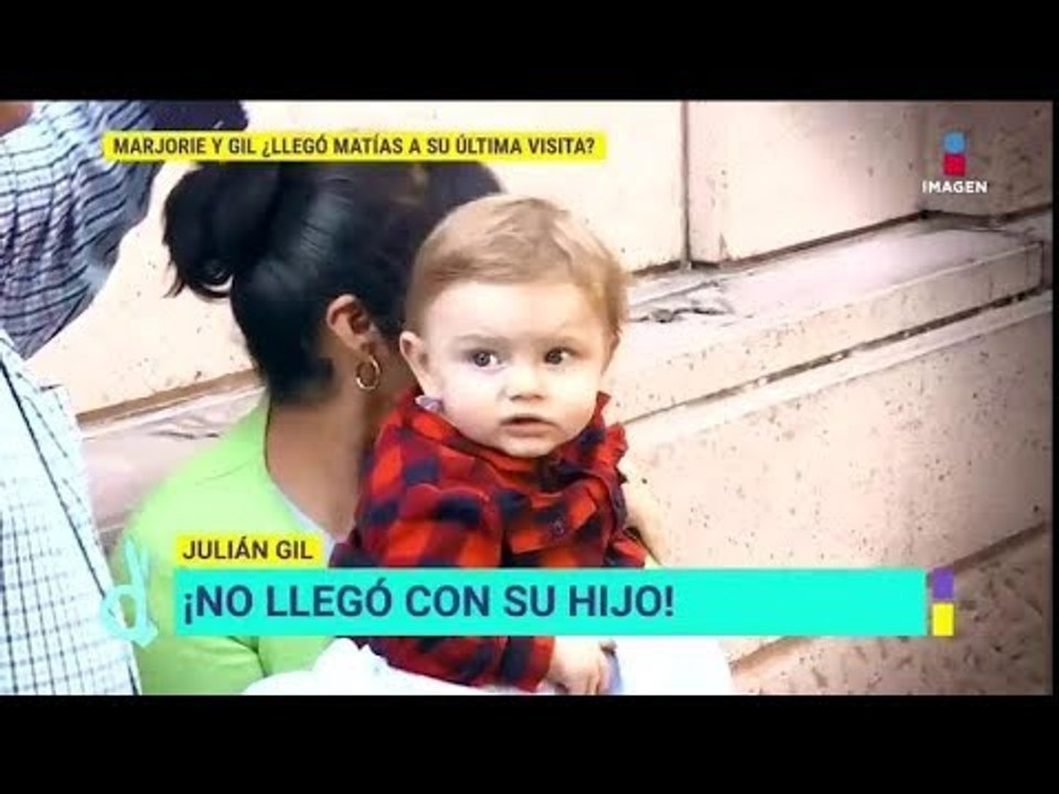 ¡Julián Gil otra vez no llegó a ver a su hijo Matías! | De Primera Mano
