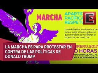 Mexicanos marcharán en contra de Donald Trump